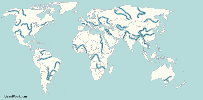 Juegos De Geograf a Juego De Algunos R os Del Mundo Cerebriti