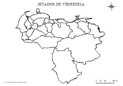 26+ El Mapa De Venezuela Con Sus Estados Y Capitales Images