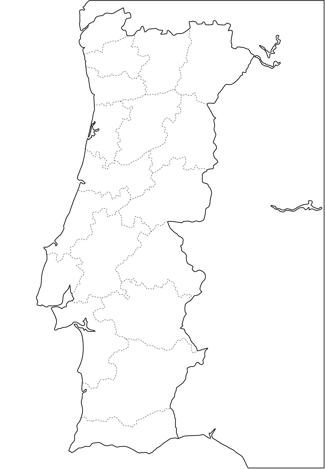 Juegos de Geografía | Juego de Distritos de Portugal | Cerebriti