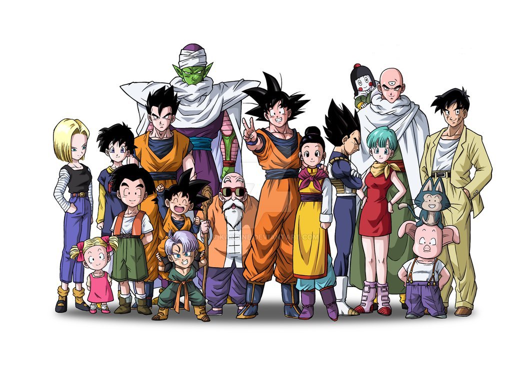 Cómo Se Llaman Todos Los Personajes De Dragon Ball