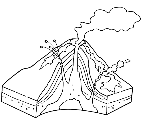 Juegos De Ciencias Juego De Partes De Los Volcanes Cerebriti