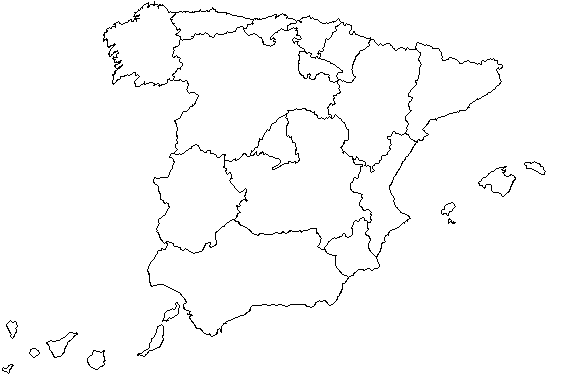 View Plantilla Mapa Fisico España Para Imprimir PNG