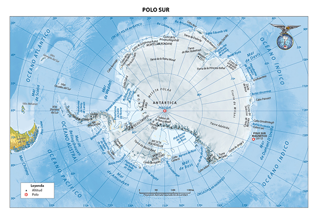 Juegos de Geografía  Juego de Polos (Antártica) - Físico 