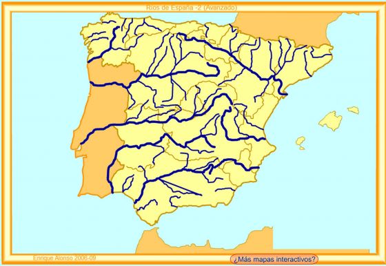23+ Mapa Mudo Rios De España Para Imprimir Pics