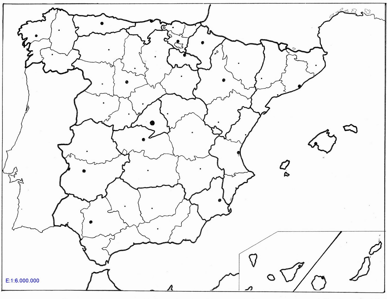 Juegos De Geografia Juego De Situa Estas Provincias De Espana Cerebriti
