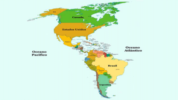 Juegos de Geografía | Juego de Países del continente americano que