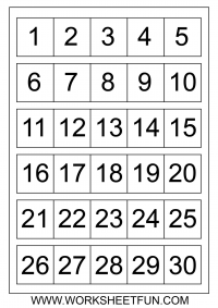 Juegos De Matematicas Juego De Los Numeros Del 1 Al 30 Cerebriti