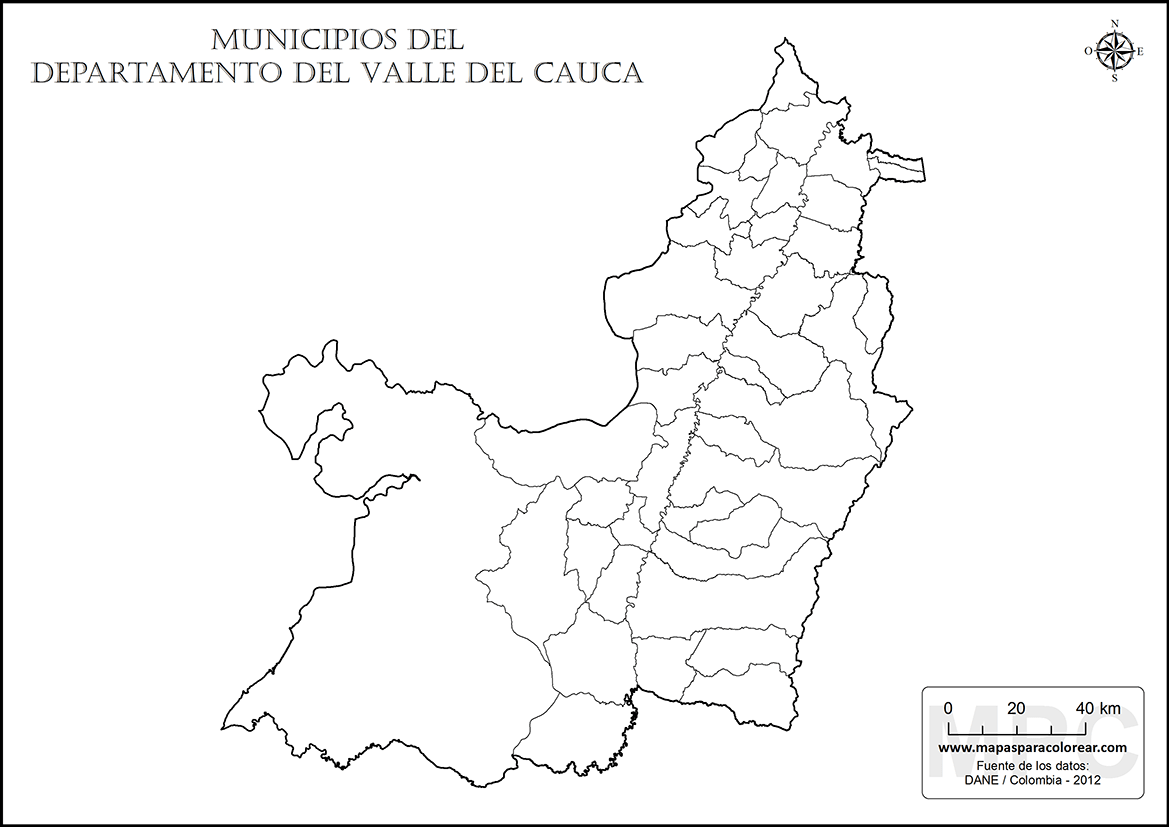 Juegos De Geografía Juego De Mapa Del Valle Del Cauca Cerebriti